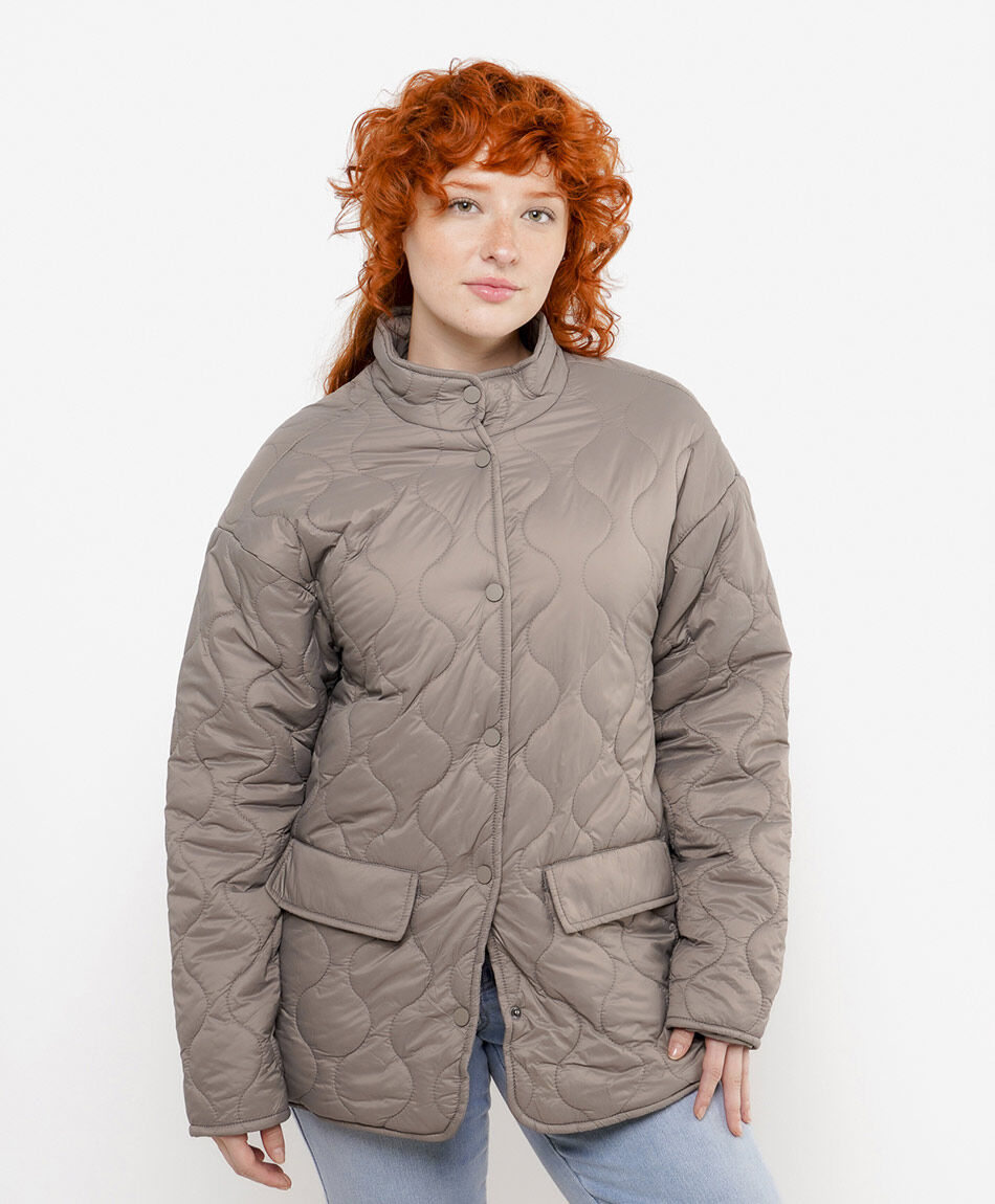 Parka mujer acolchada forrada