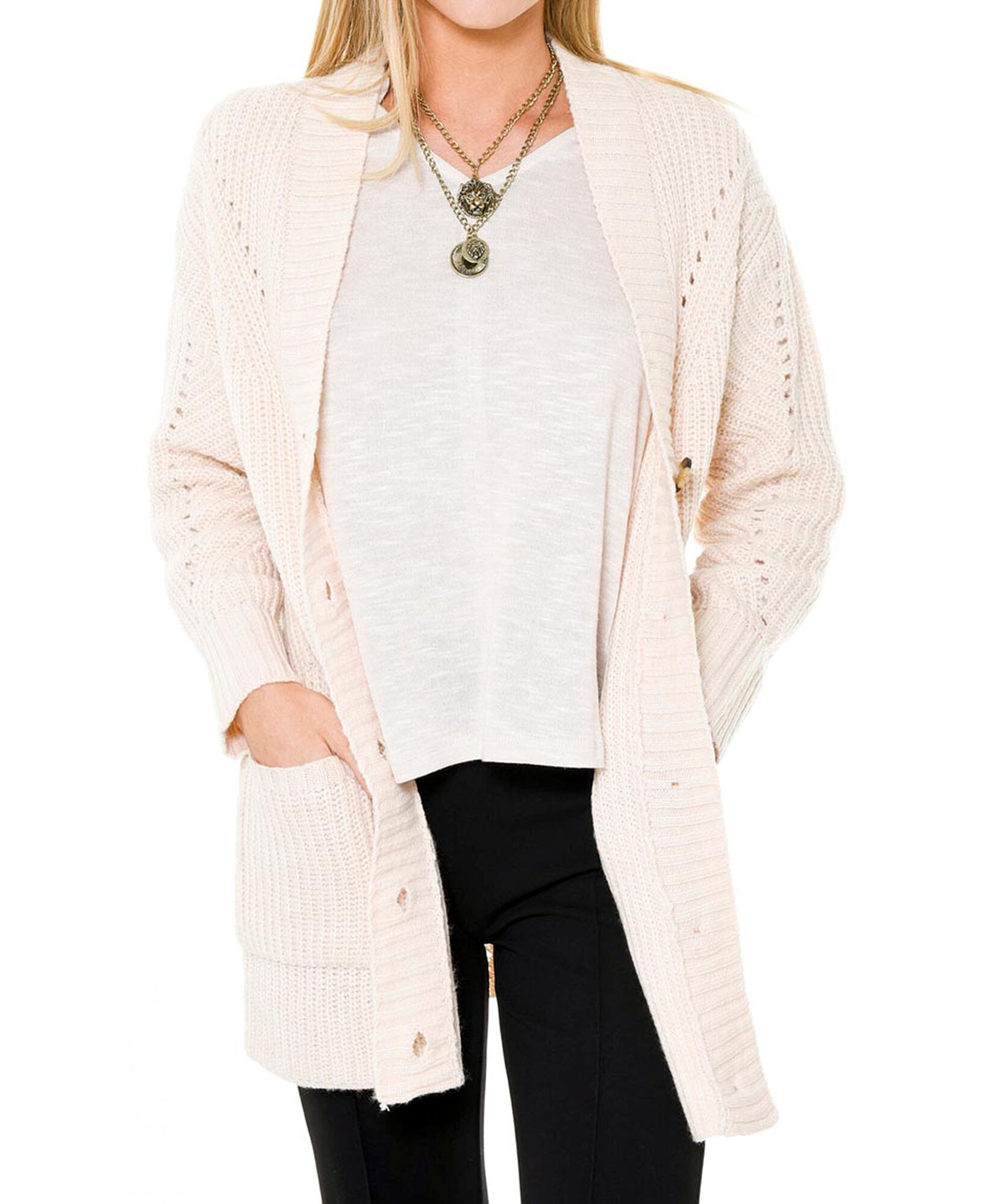 Cardigan botones suelto Cardigan botones suelto