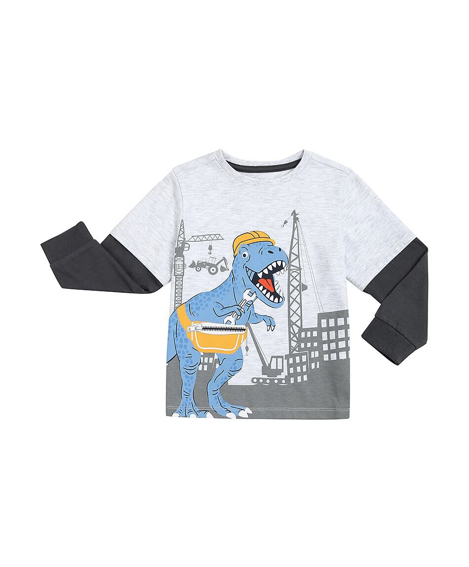 Polera beb&eacute; dino city