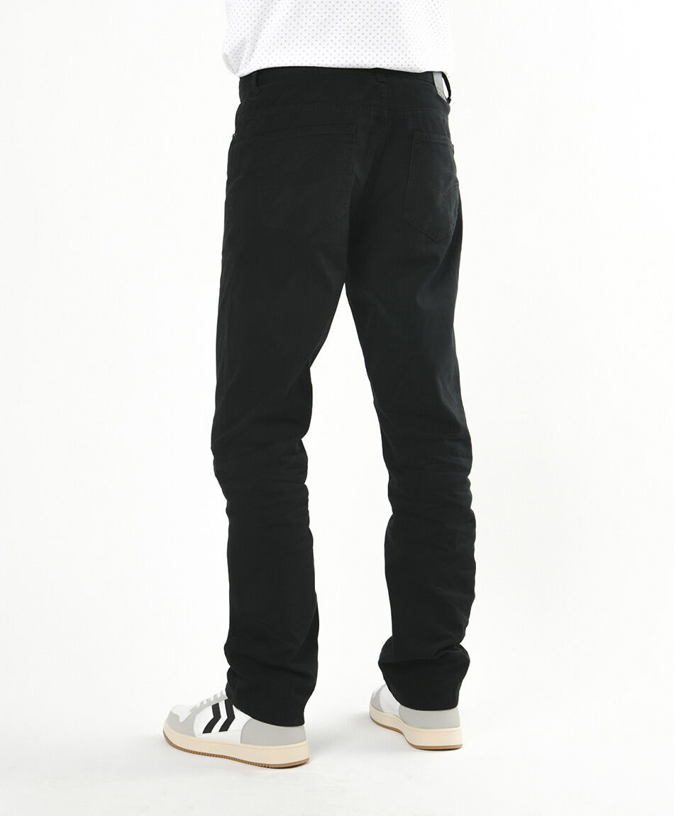 Pantal&oacute;n hombre b&aacute;sico negro