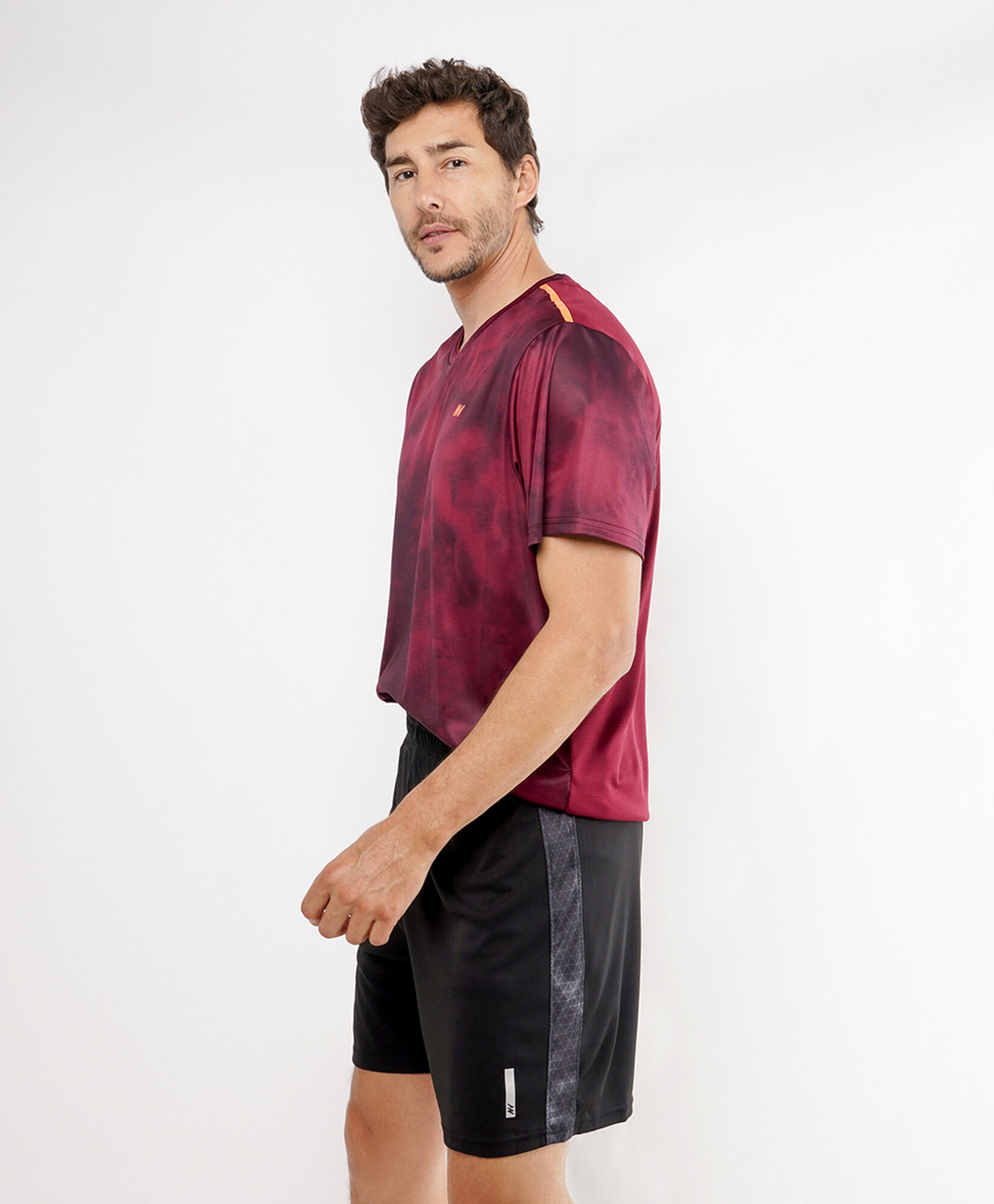 Short deportivo hombre print lateral Short deportivo hombre print lateral