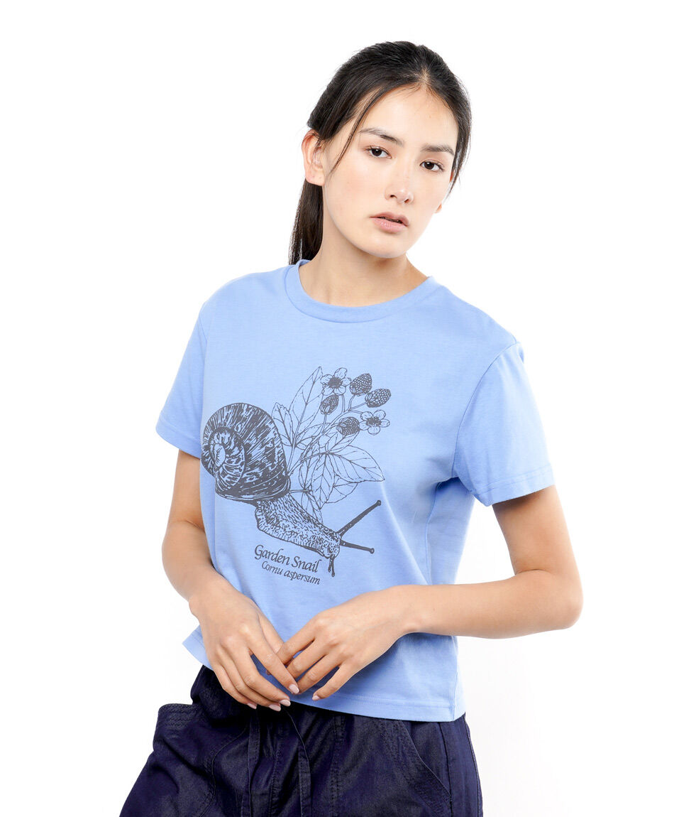 Polera mujer caracol