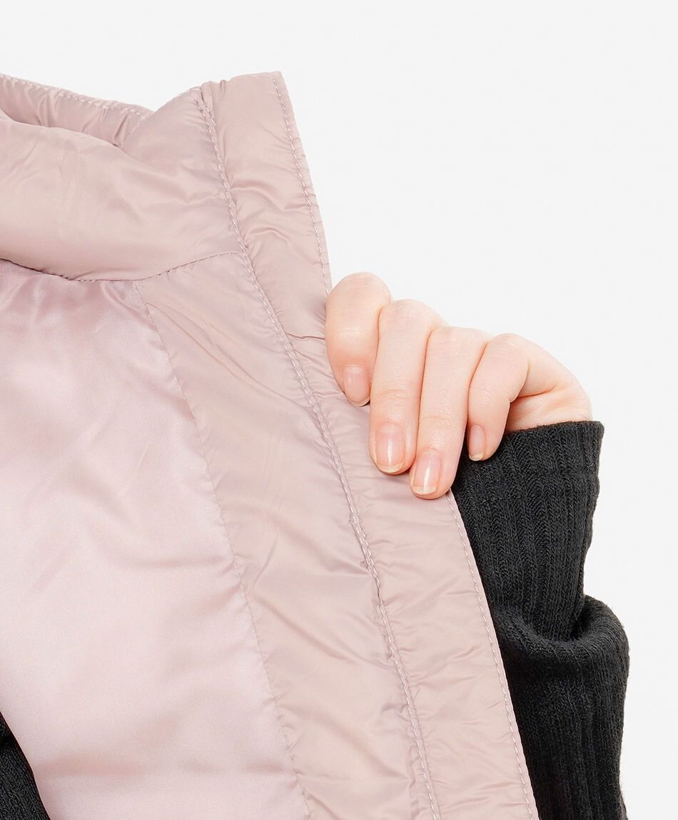 Parka mujer sin mangas acolchada