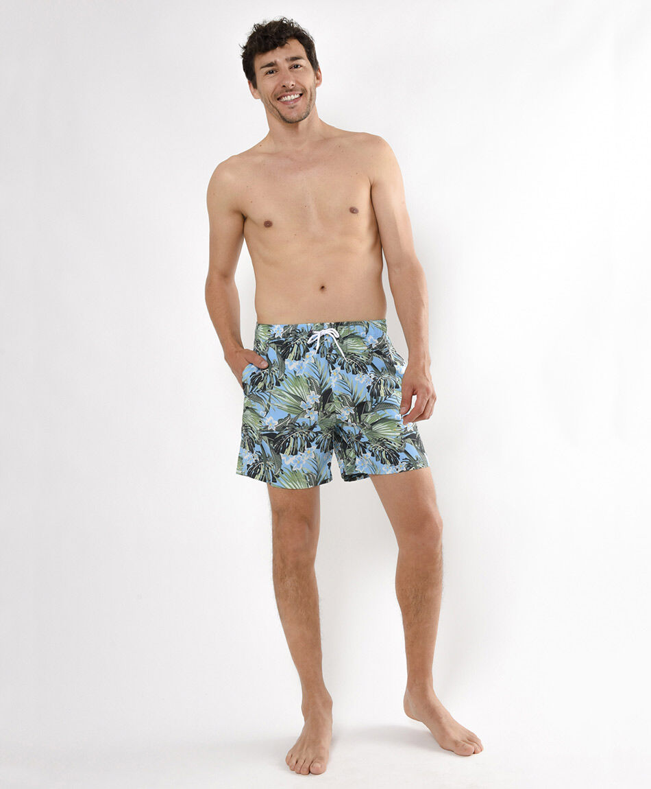 Traje de ba&ntilde;o hombre tropical