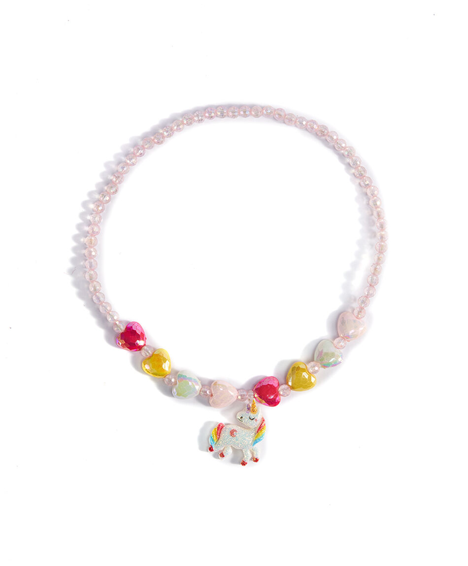 Set collar + pulsera infantil unicornio