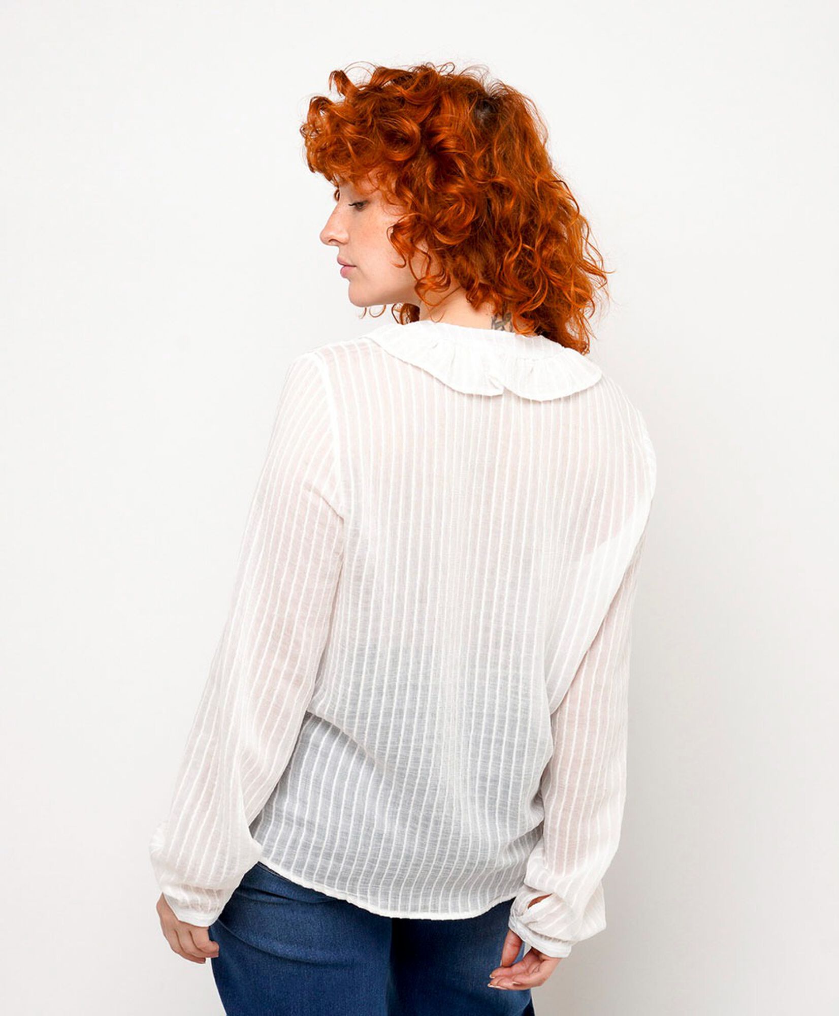 Blusa mujer vuelo frontal Blusa mujer vuelo frontal