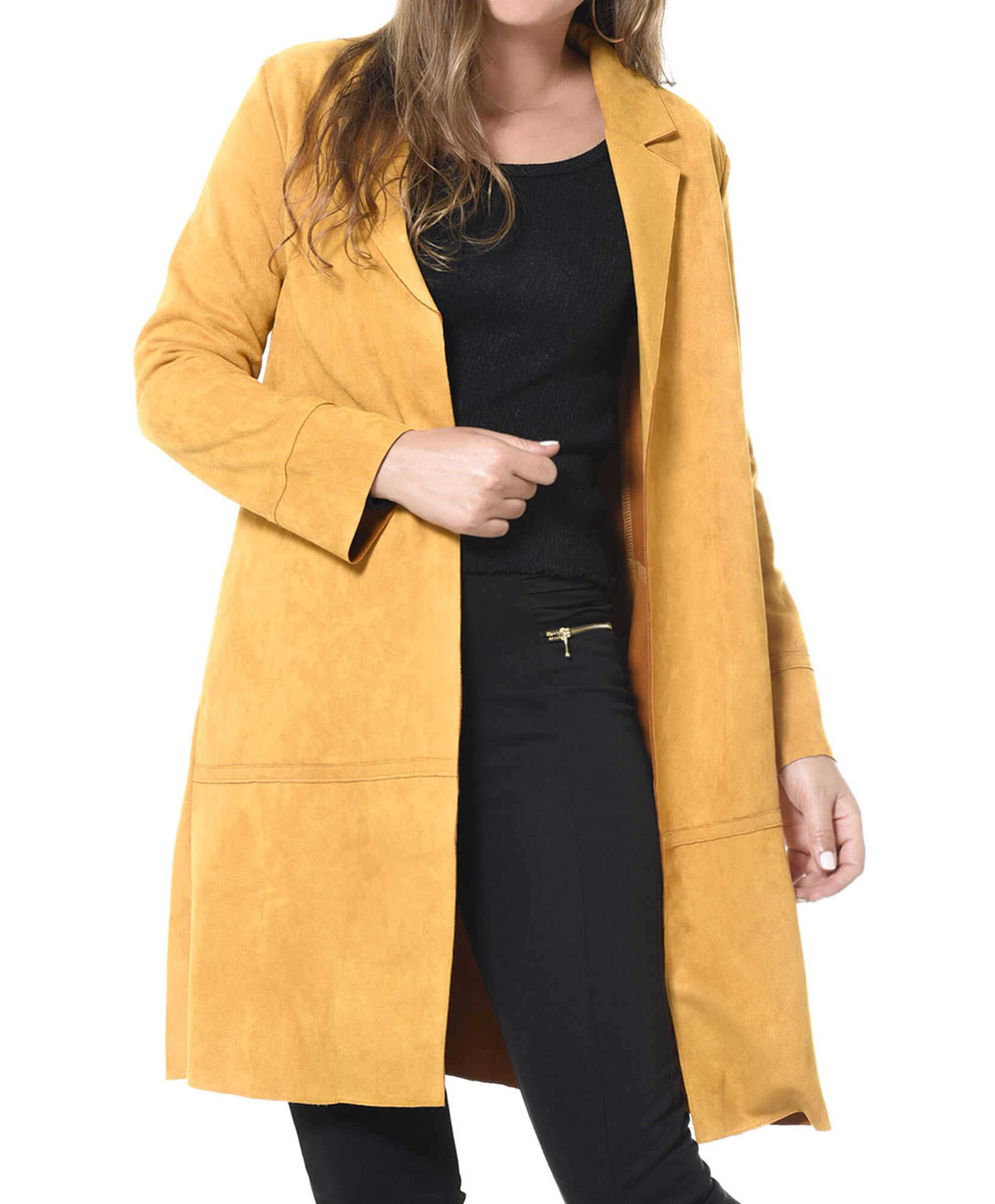 Abrigo suede Abrigo suede