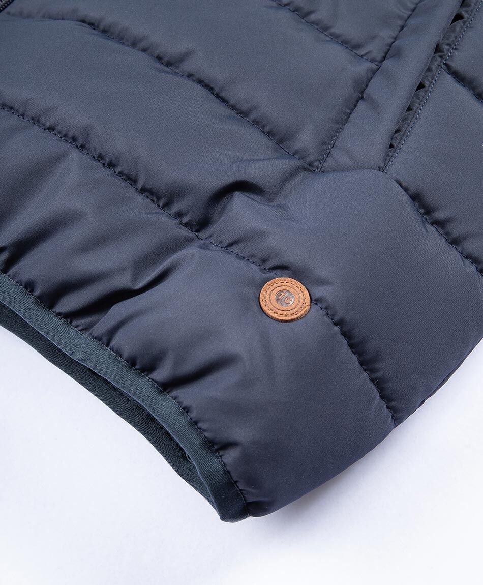 Parka escolar texturizado lineas