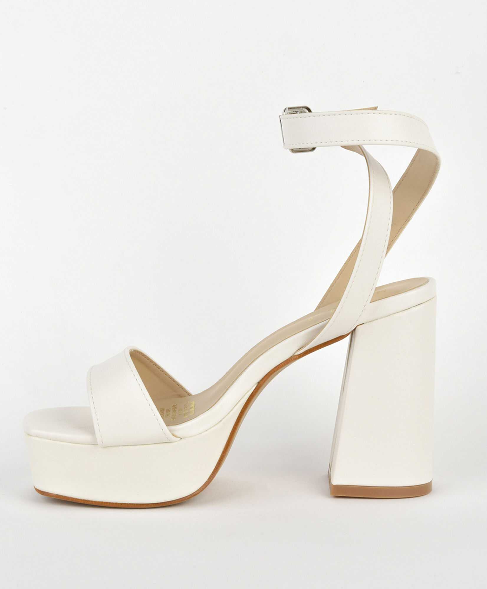 Sandalia mujer blanco taco plataforma Sandalia mujer blanco taco plataforma