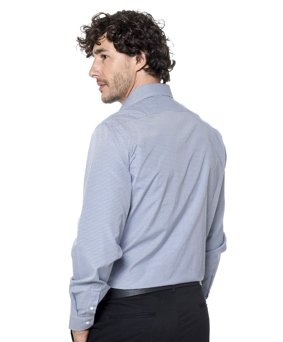 Camisa vestir cuadros