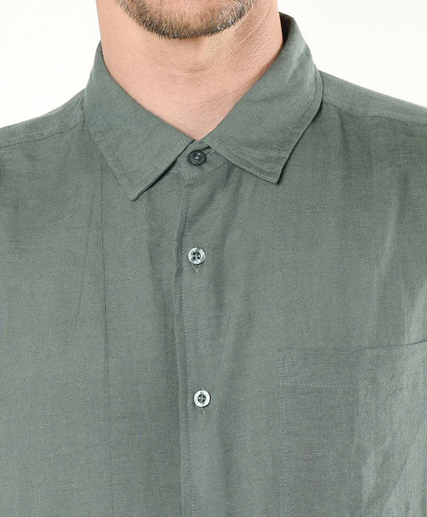 Camisa hombre lisa manga corta Camisa hombre lisa manga corta