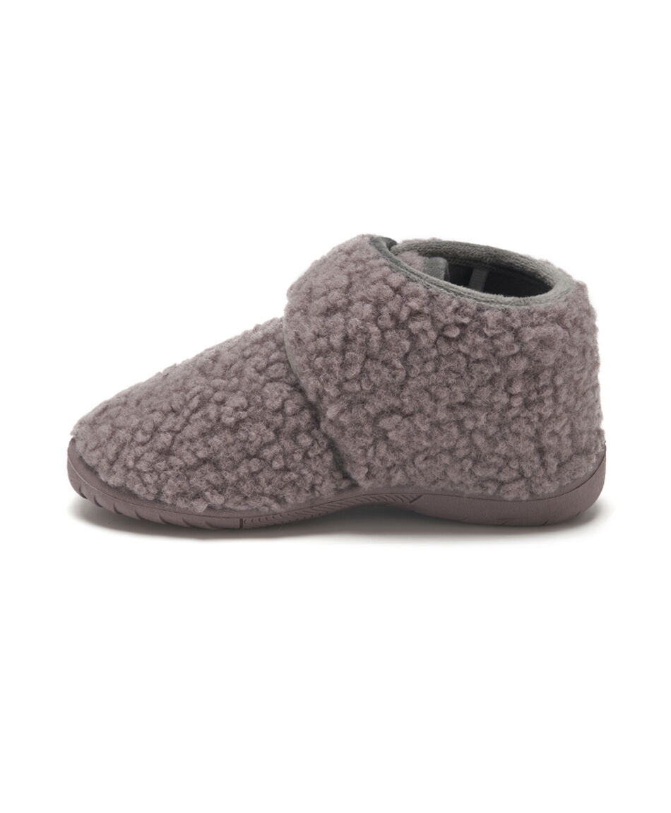 Pantufla infantil (23 a 29) chiporro caf&eacute;
