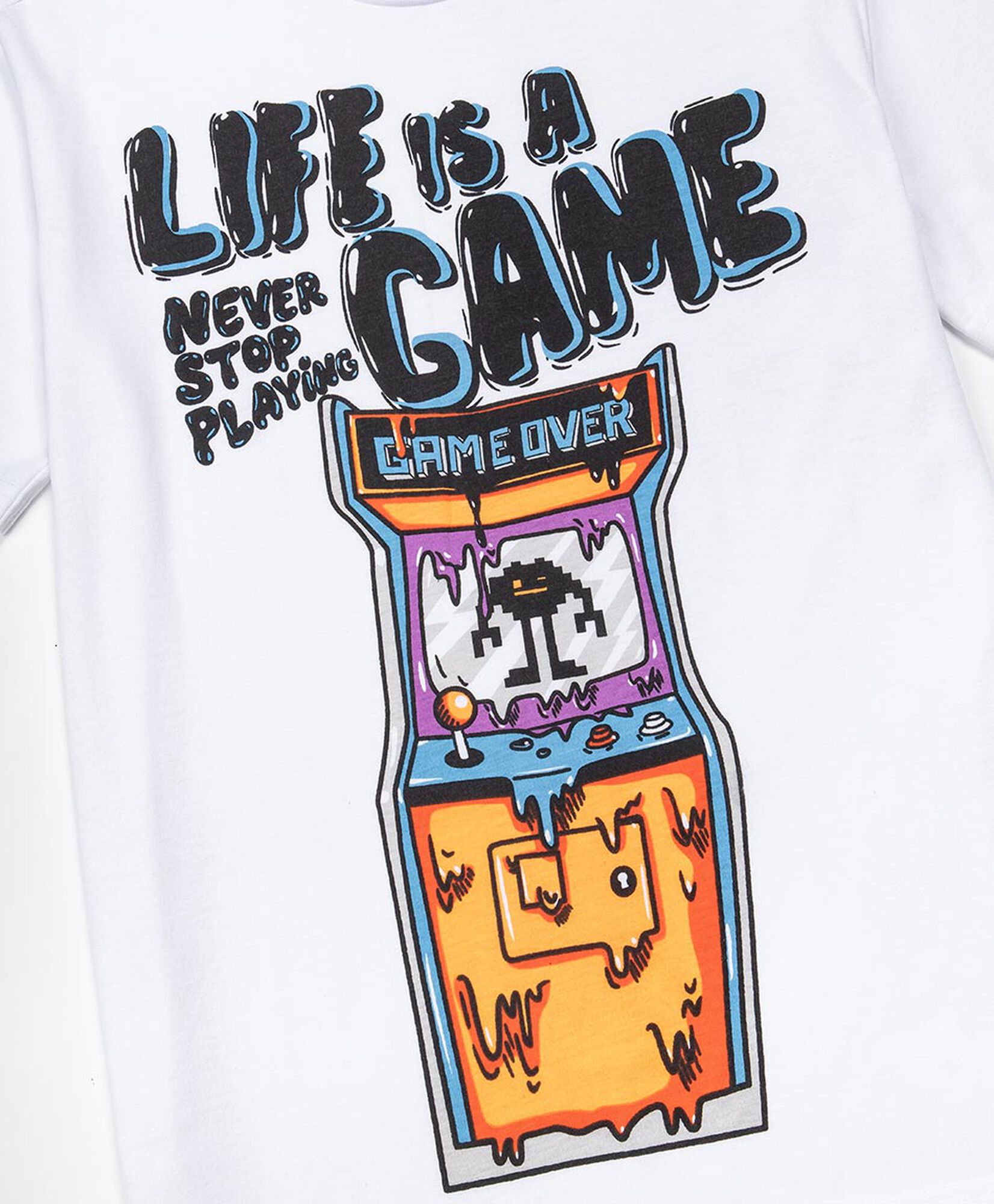 Polera niño life is a game Polera niño life is a game