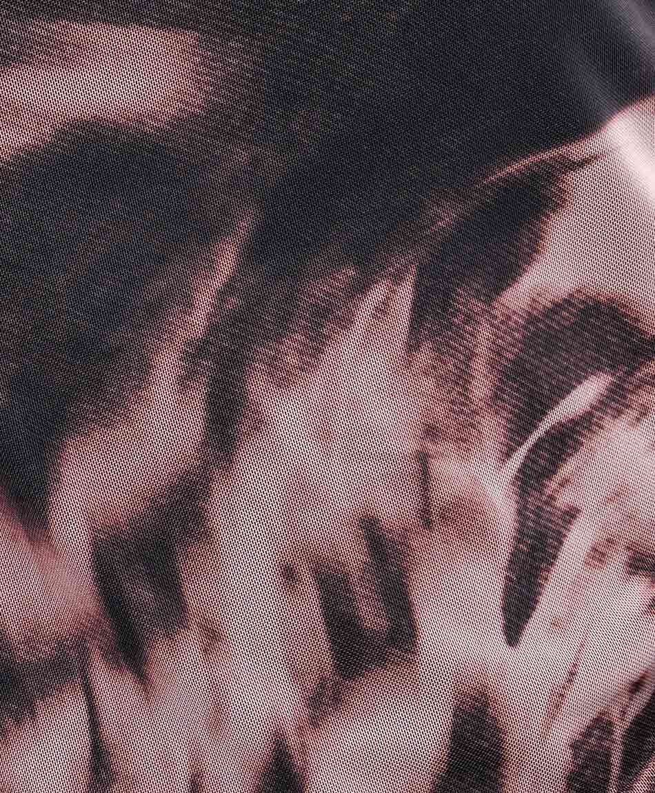 Polera mujer mesh print