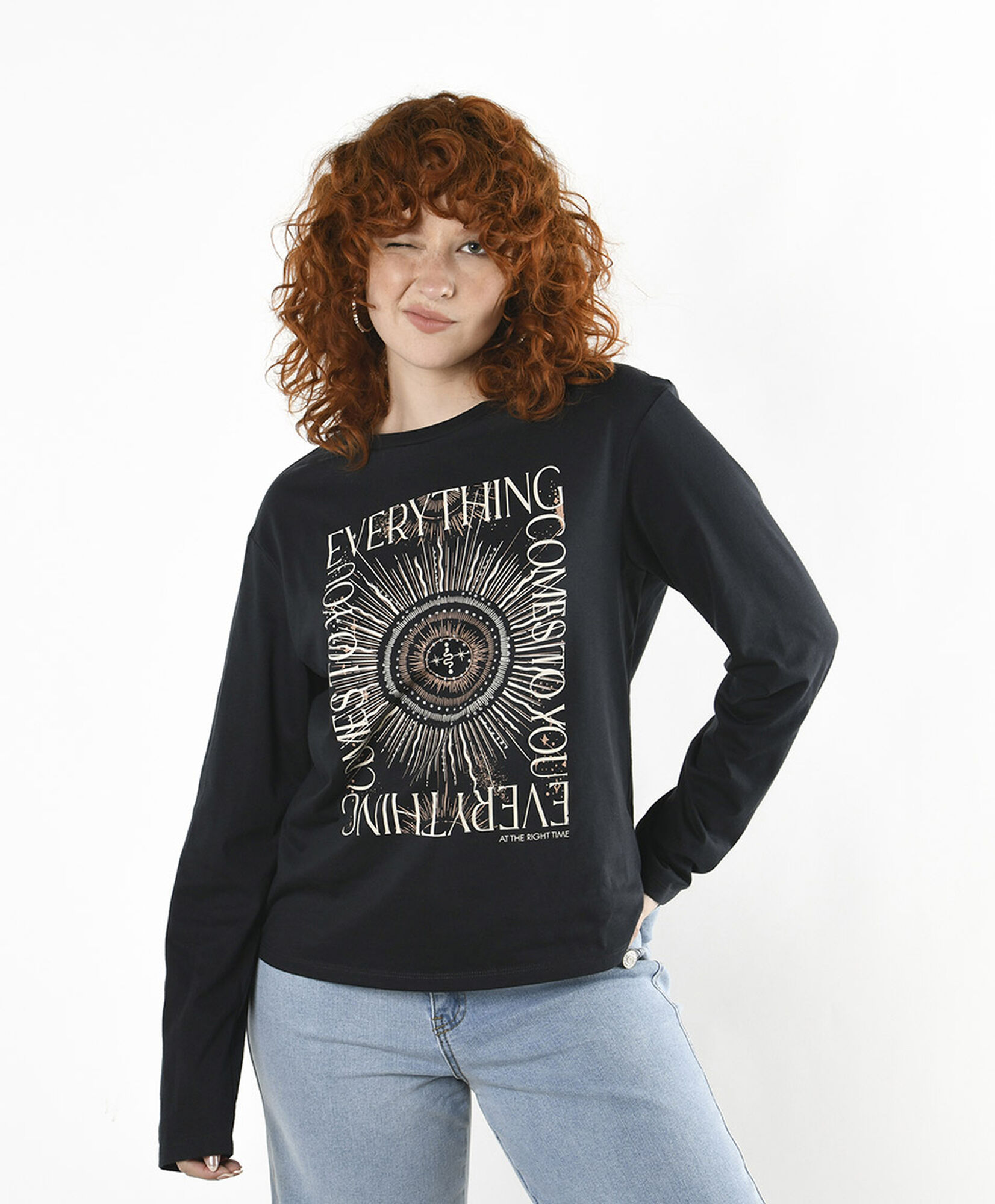 Polera mujer estampado magic Polera mujer estampado magic