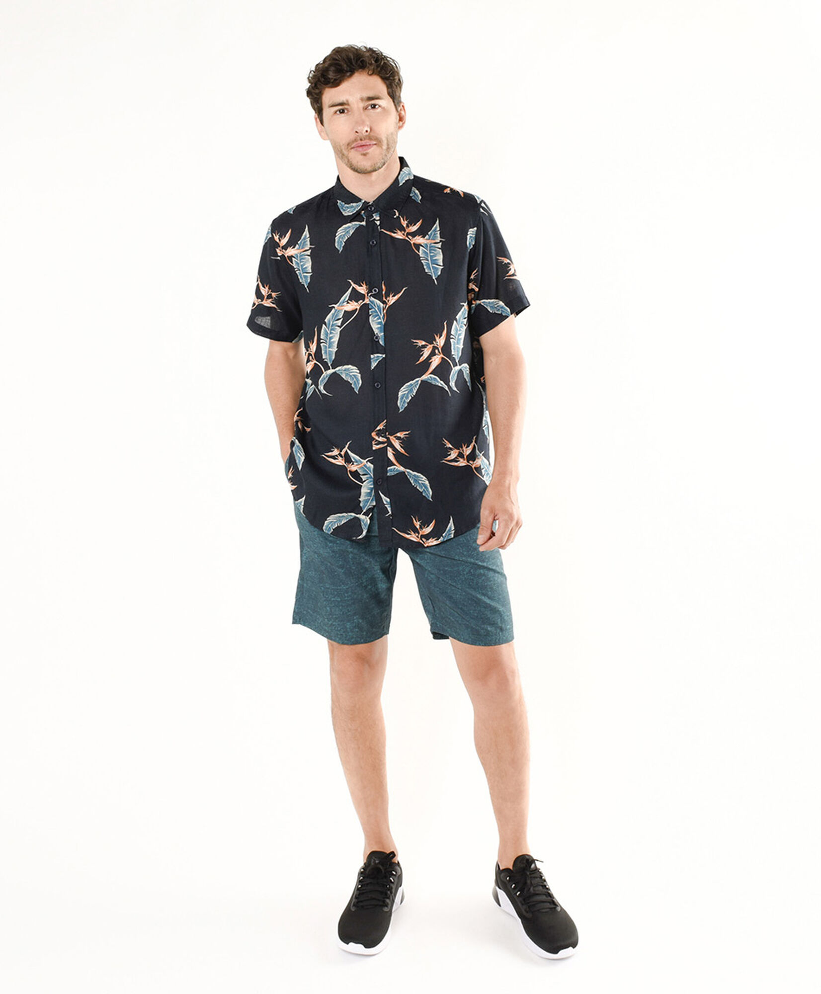 Camisa hombre hojas Camisa hombre hojas