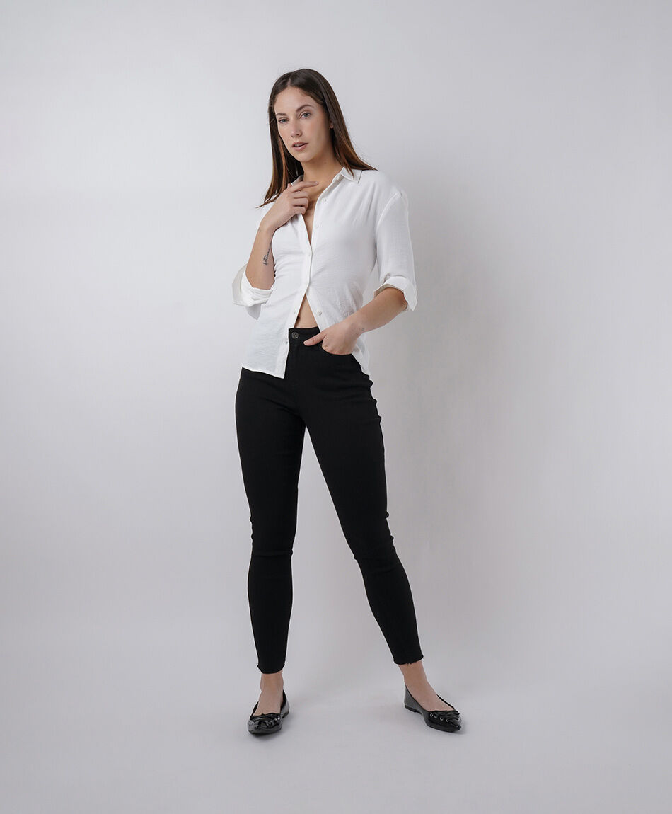 Jeans mujer skinny fit cl&aacute;sicos
