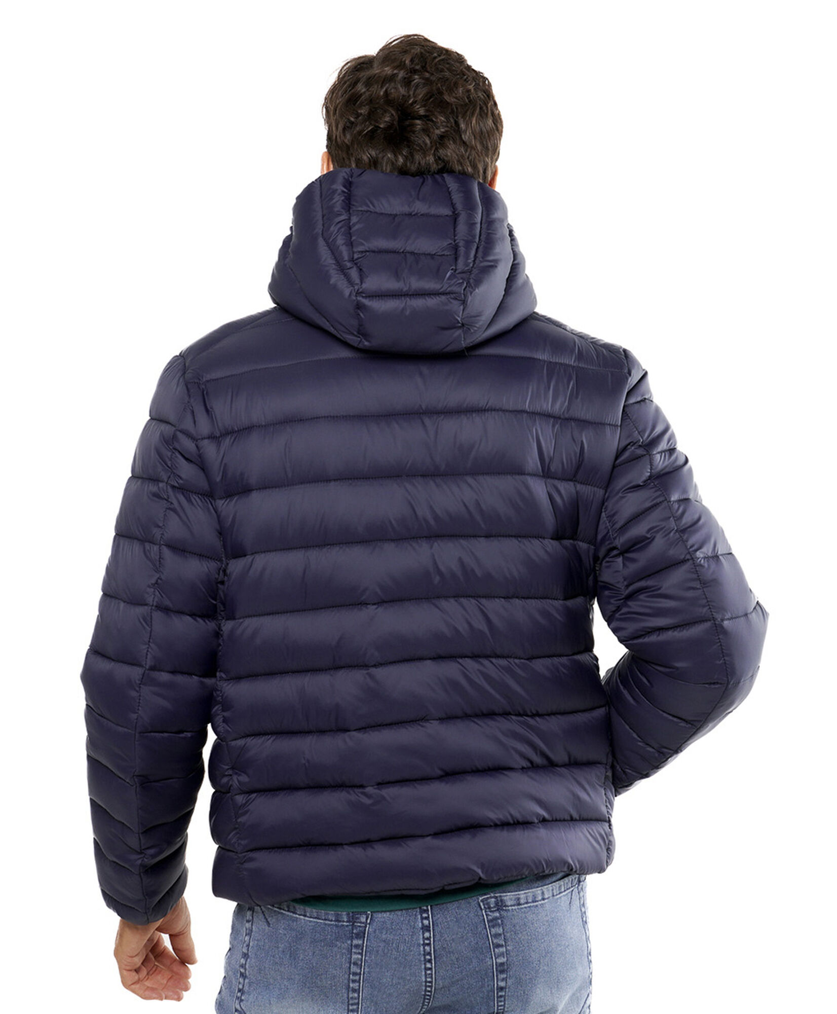 Parka hombre azul gorro Parka hombre azul gorro