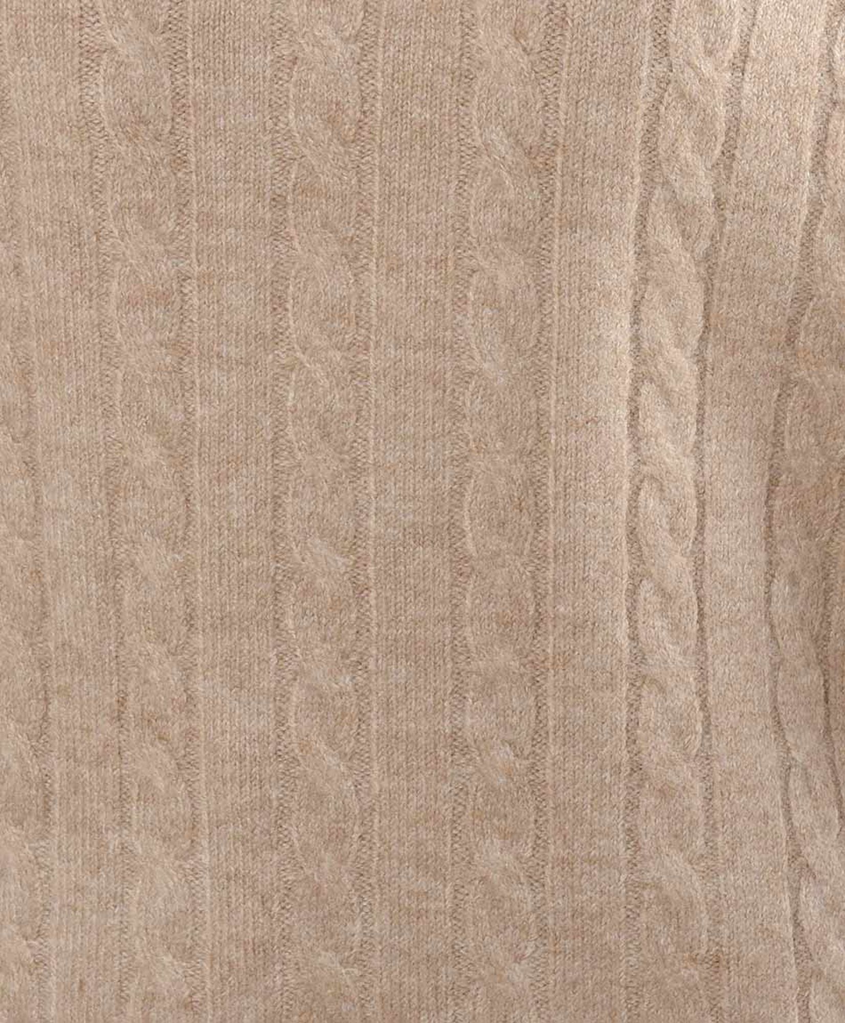 Sweater mujer trenzas beige Sweater mujer trenzas beige