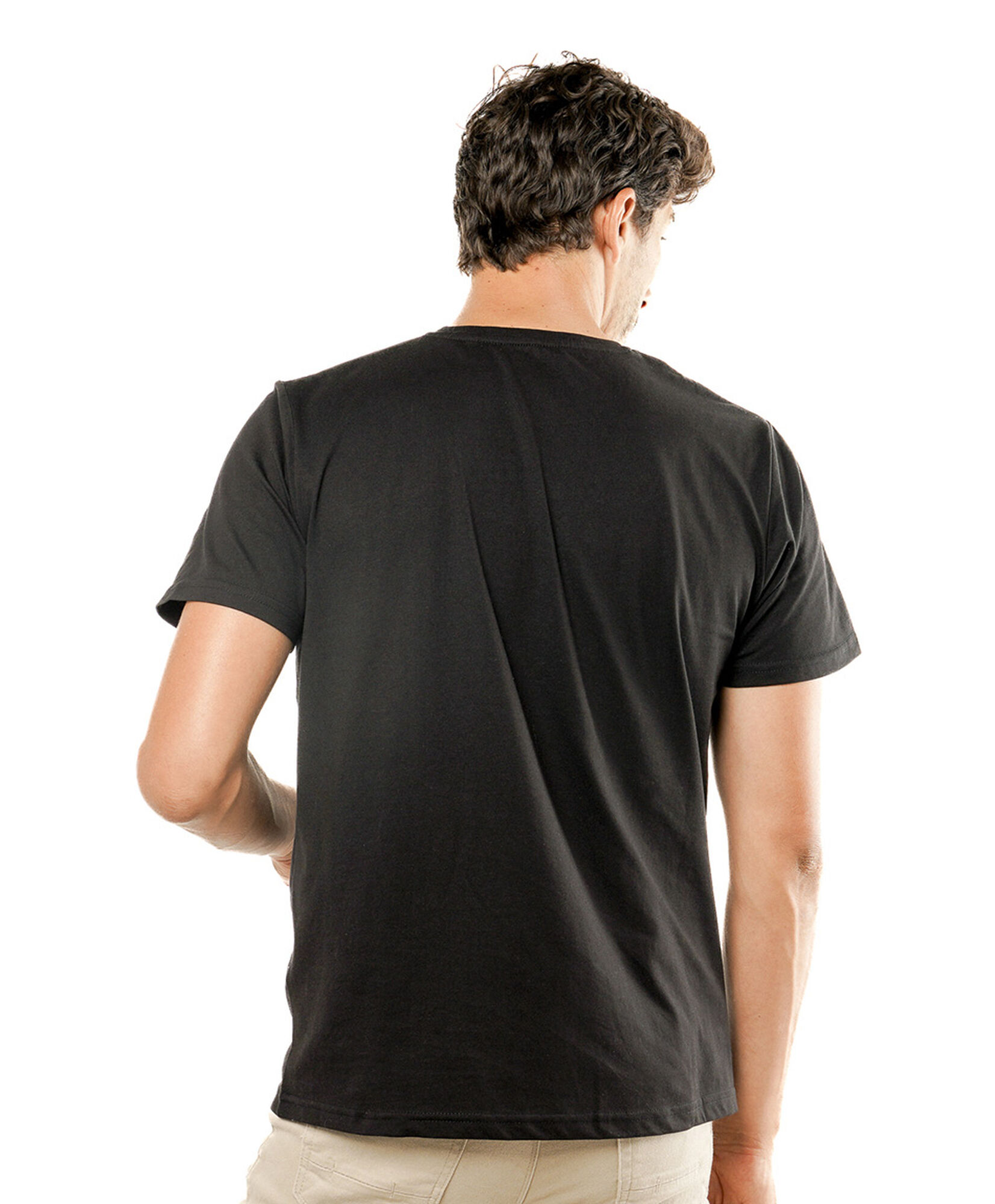 Polera hombre lisa básica colores Polera hombre lisa básica colores