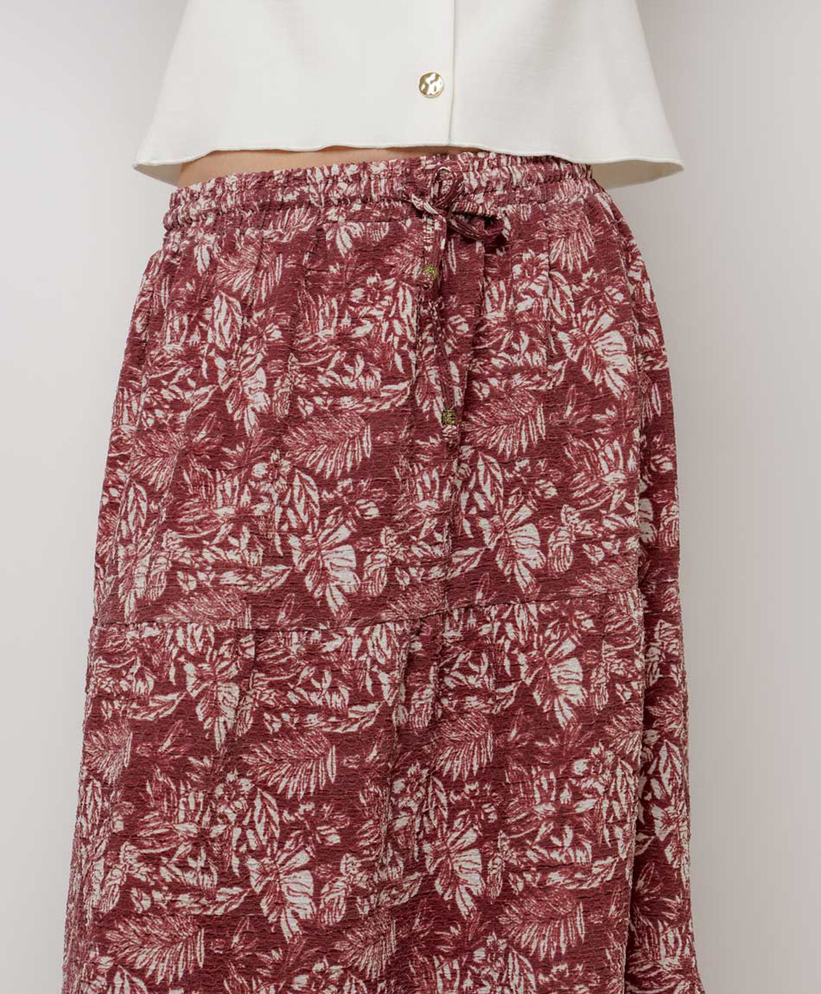 MAXI FALDA ESTAMPADA MAXI FALDA ESTAMPADA