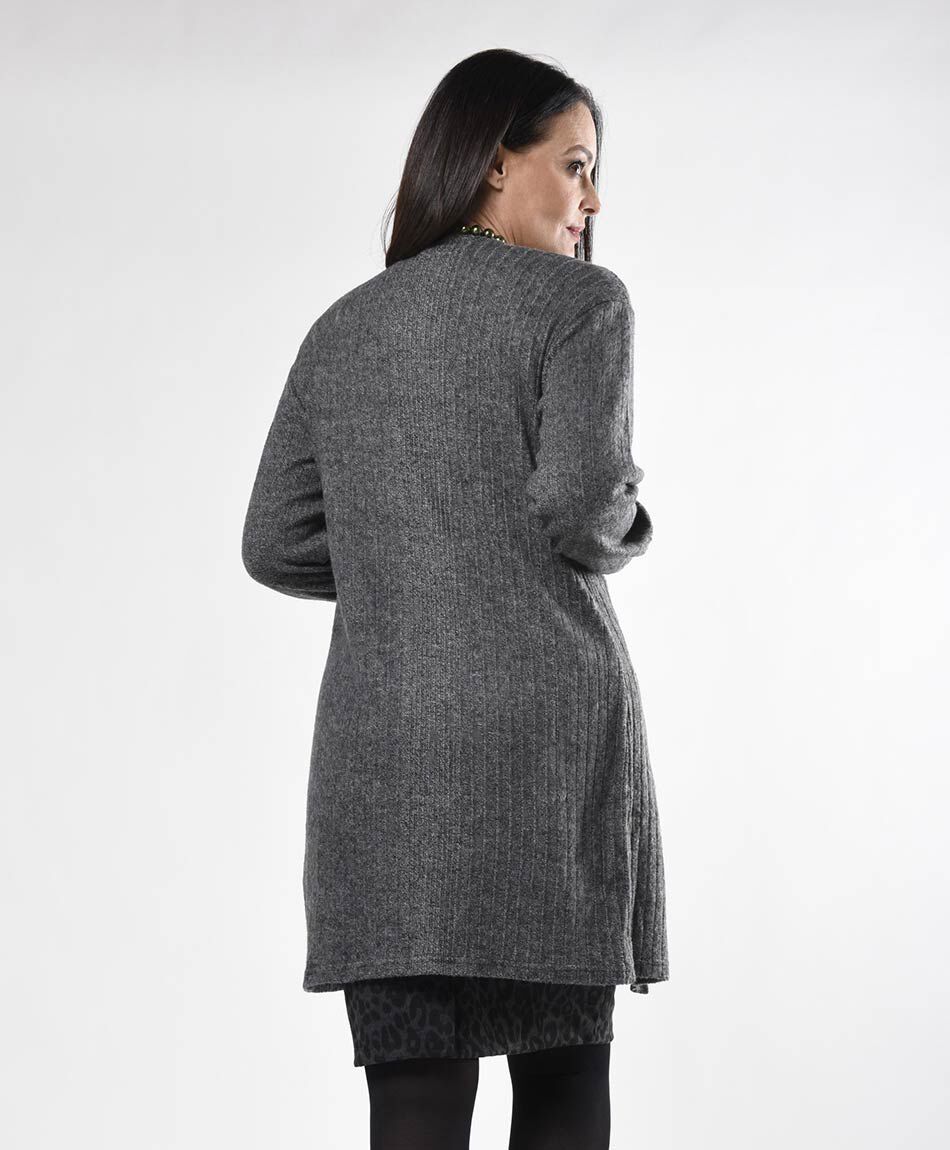 Cardigan mujer abierto con bolsillos