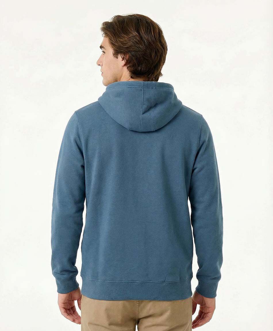 Poler&oacute;n hombre con capucha  colorado