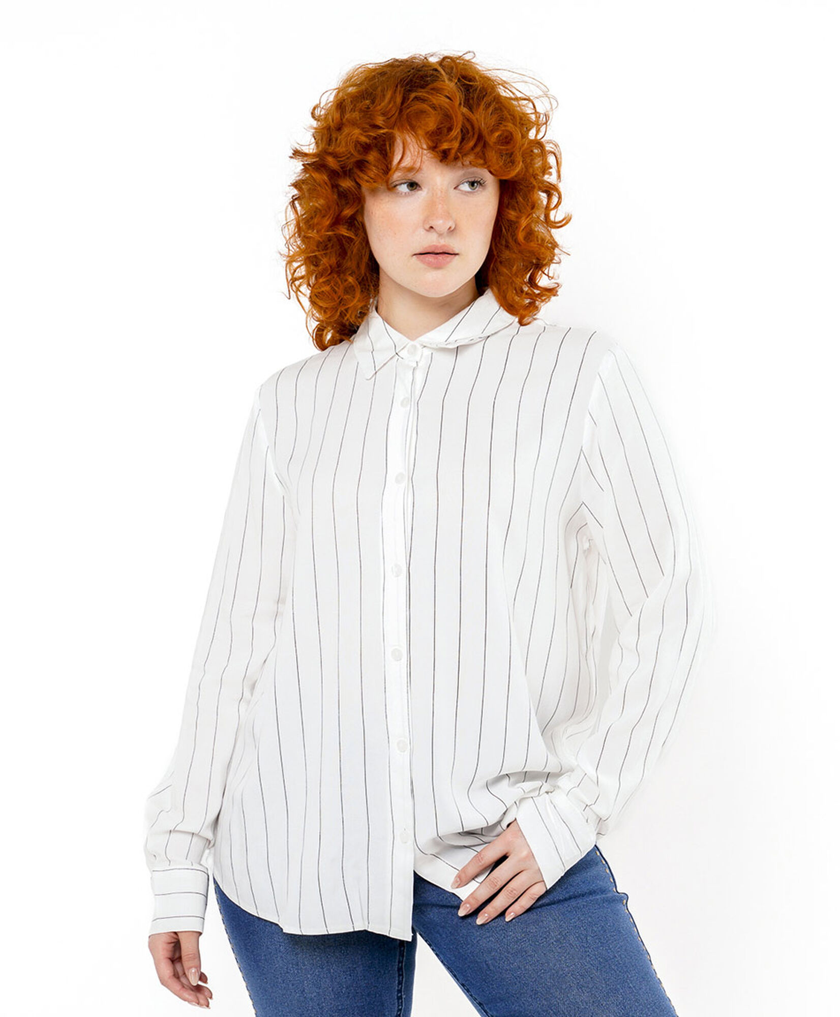 Blusa mujer rayas camisera Blusa mujer rayas camisera