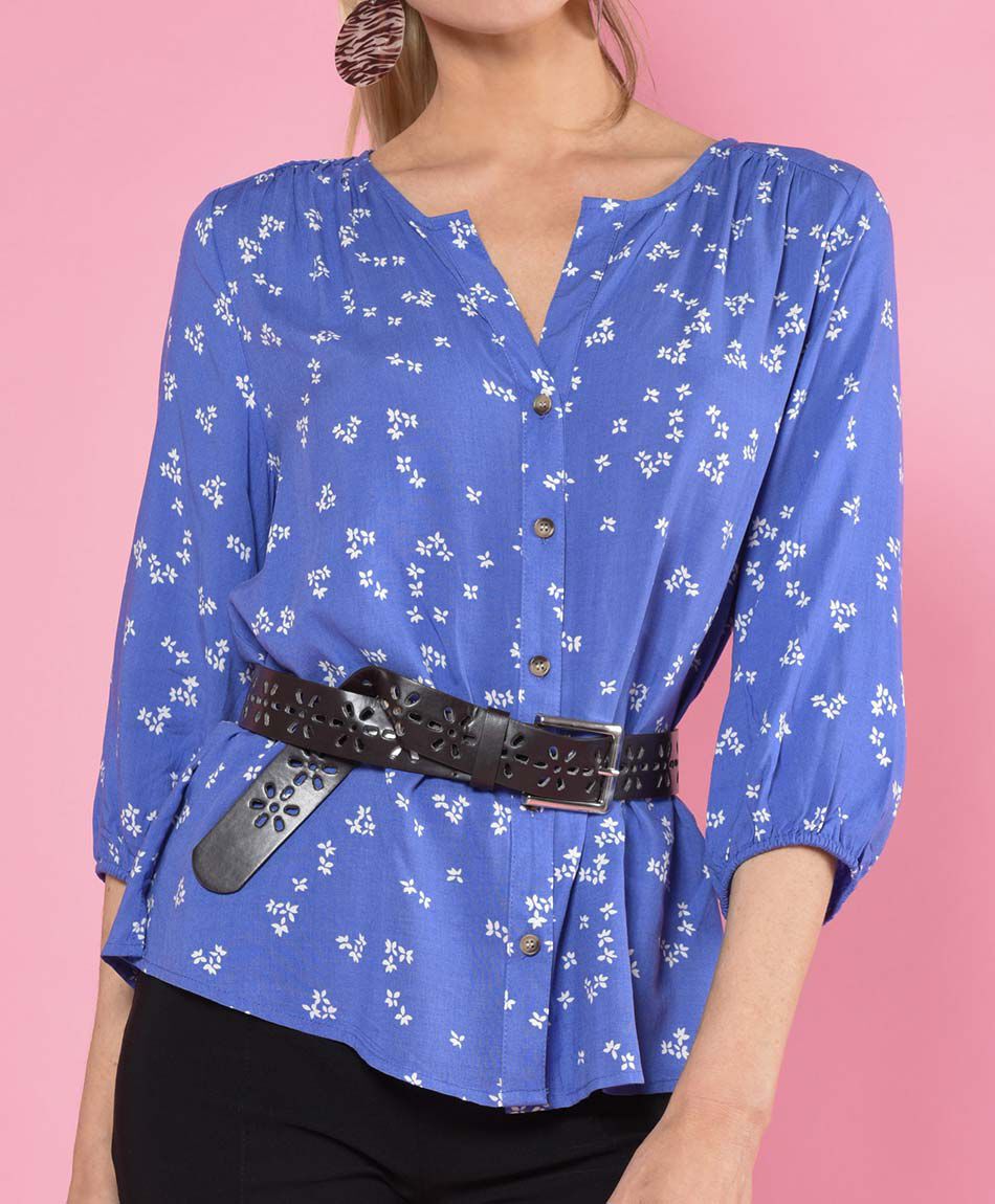 Blusa oversize manga al codo