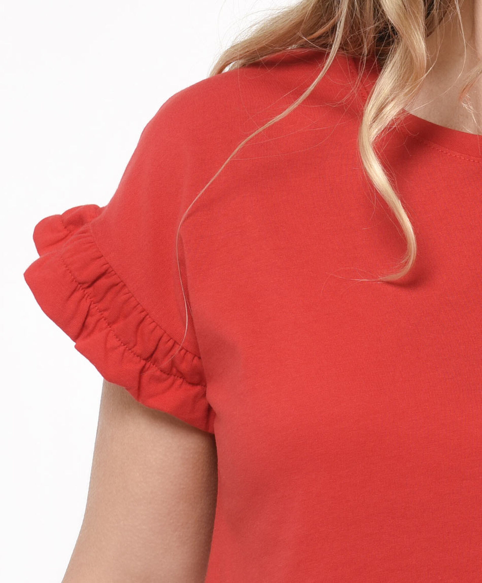 Polera mujer mangas elasticadas Polera mujer mangas elasticadas
