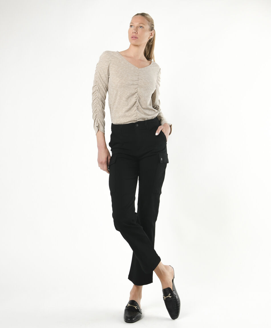 Pantalón mujer estilo cargo