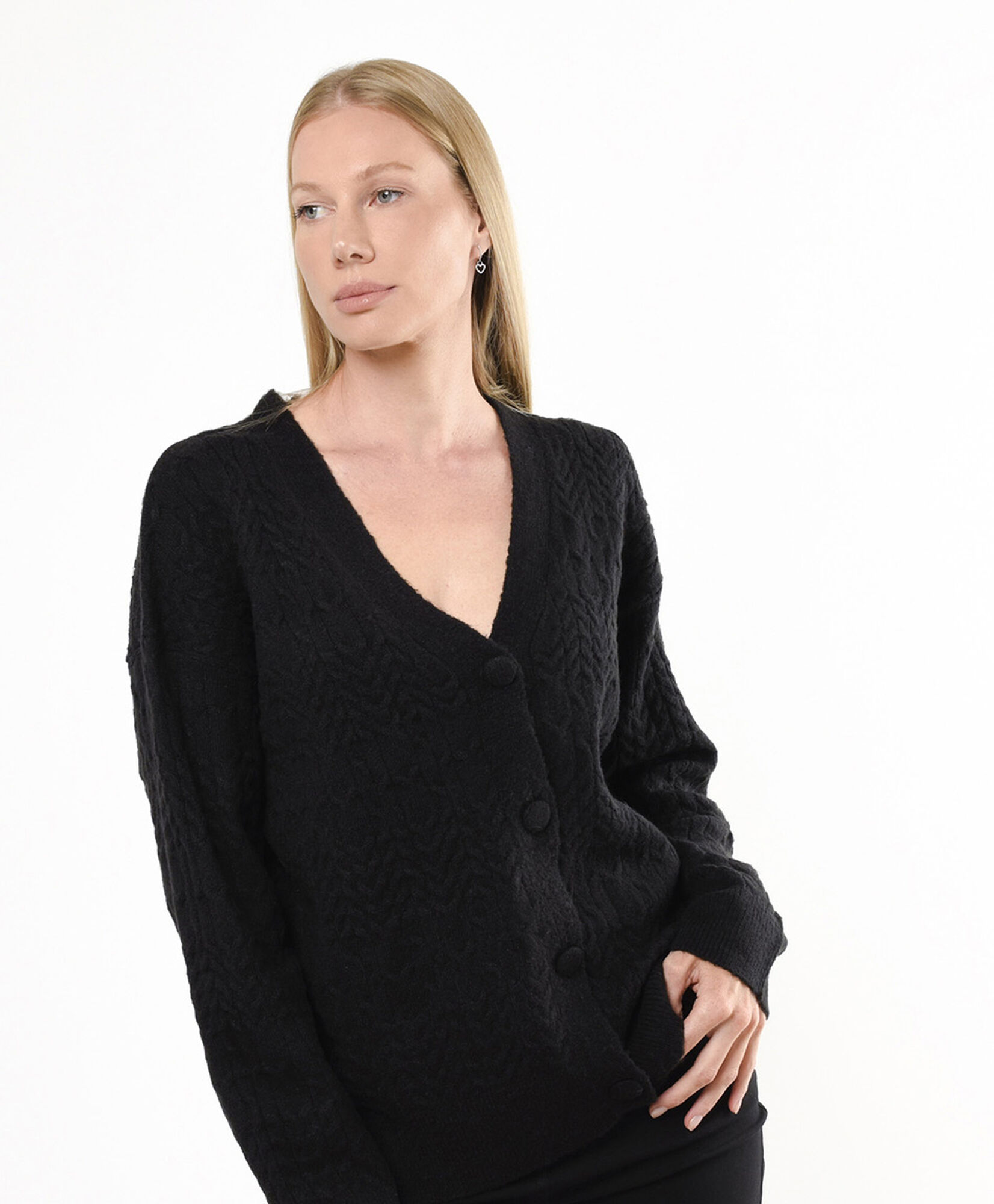 Cardigan mujer trenzado Cardigan mujer trenzado