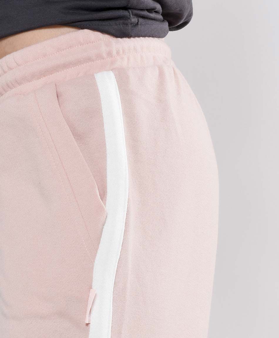 Pantal&oacute;n de buzo mujer franjas laterales wide