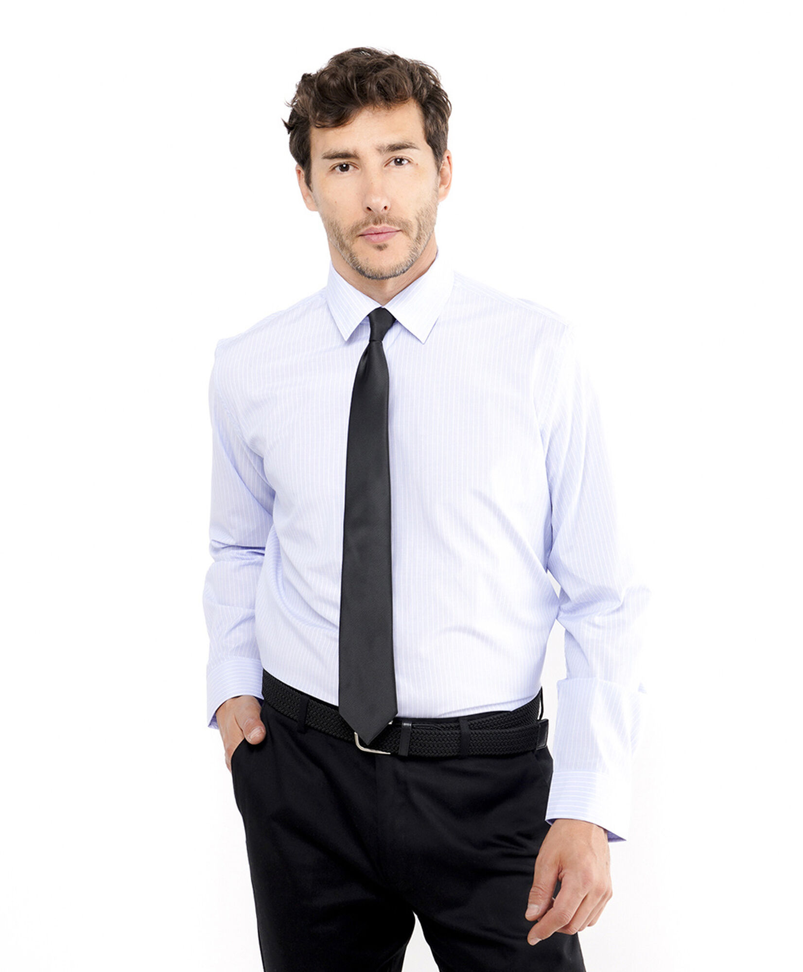 Camisa hombre formal líneas verticales Camisa hombre formal líneas verticales
