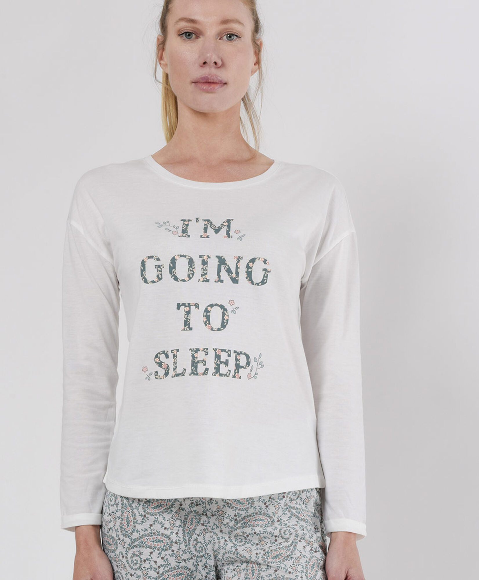 Pijama mujer floral 2 piezas Pijama mujer floral 2 piezas