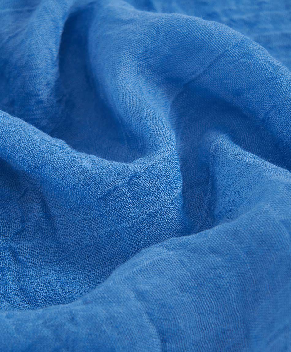 Pa&ntilde;uelo mujer azul