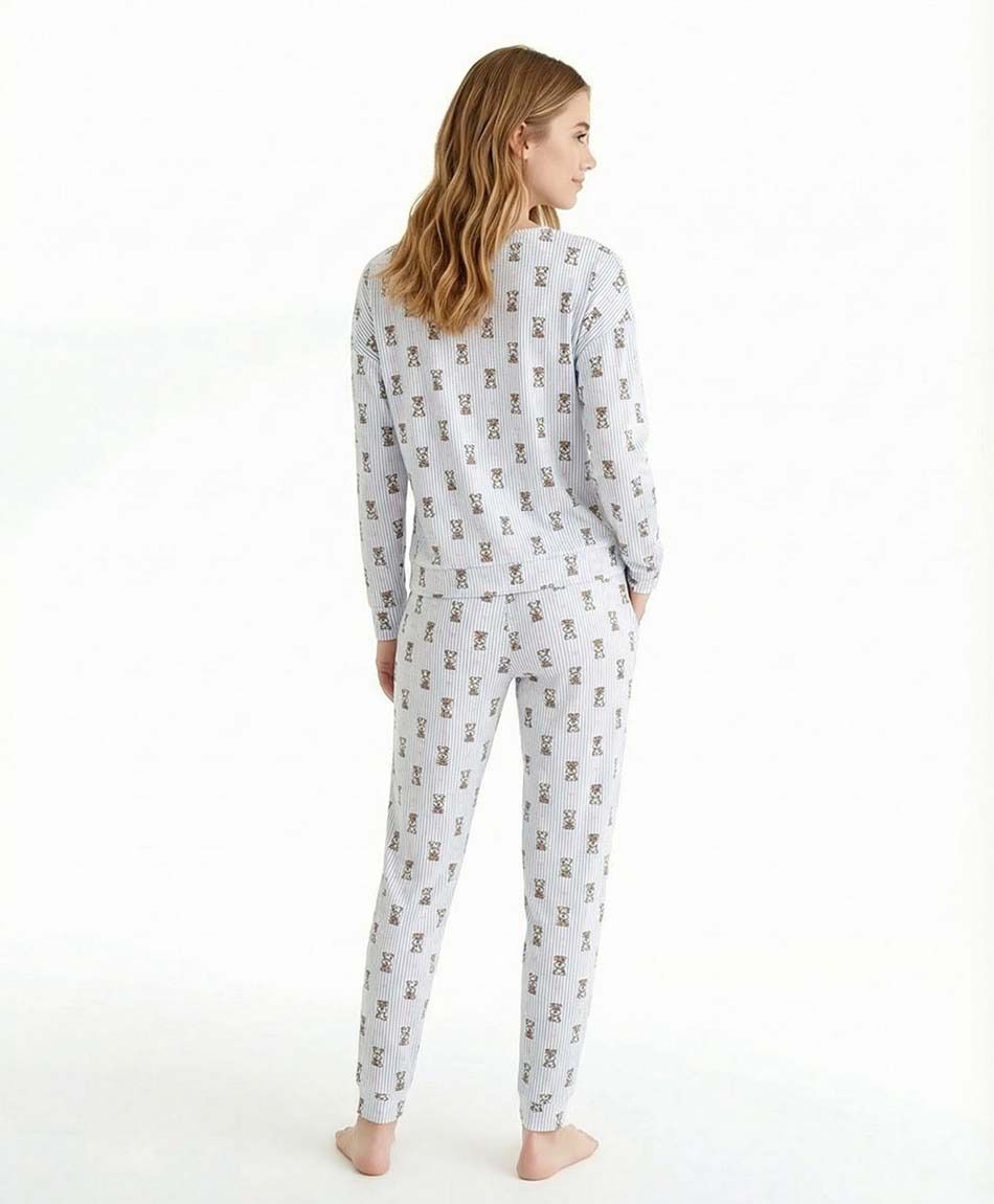 Pijama mujer rayas dog yorkshire