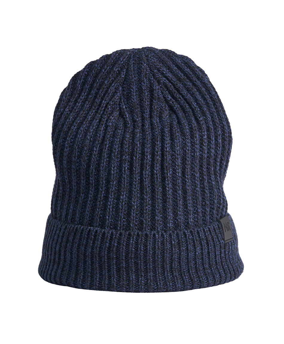 Gorro hombre modelo urbano navy
