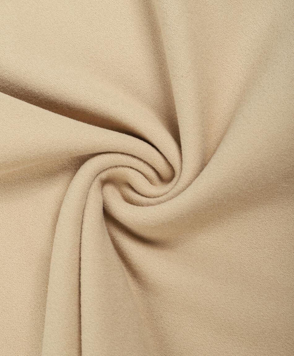 Camiseta mujer lisa termica beige