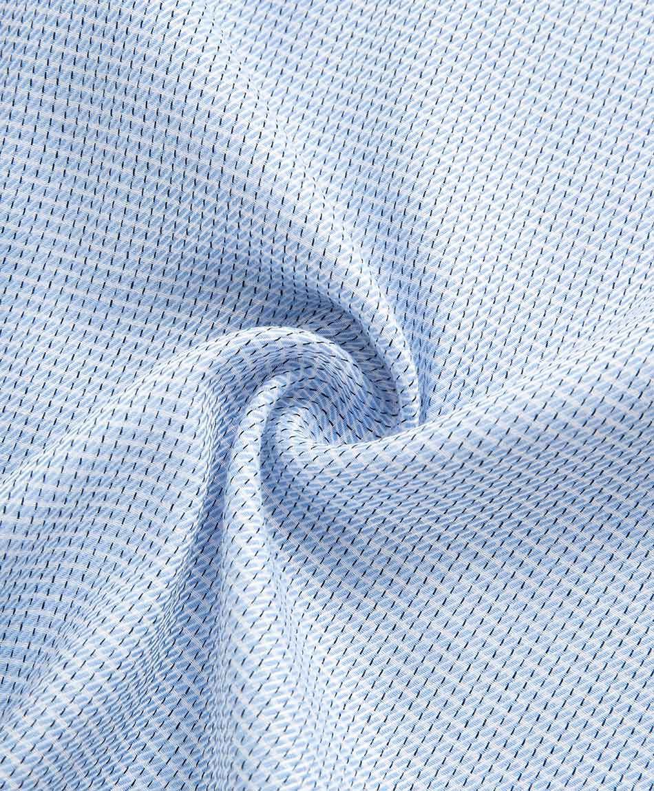 Camisa hombre manga larga lisa celeste