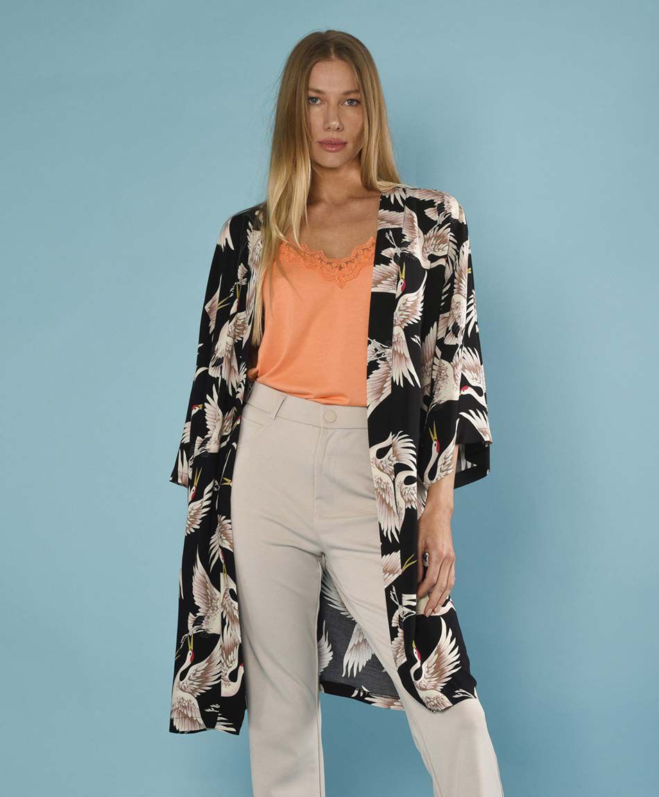 Kimono manga al codo