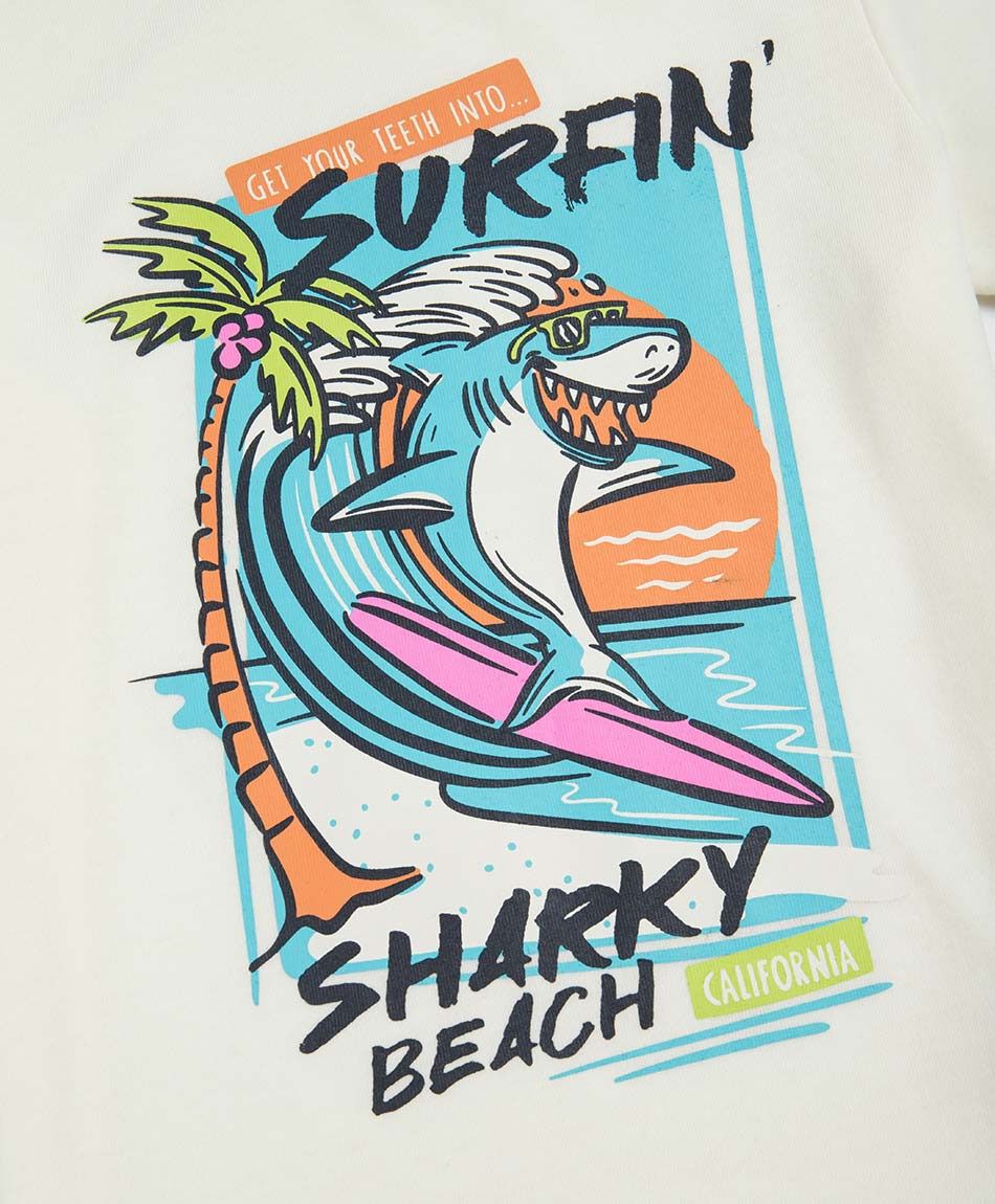 Polera beb&eacute; surfin