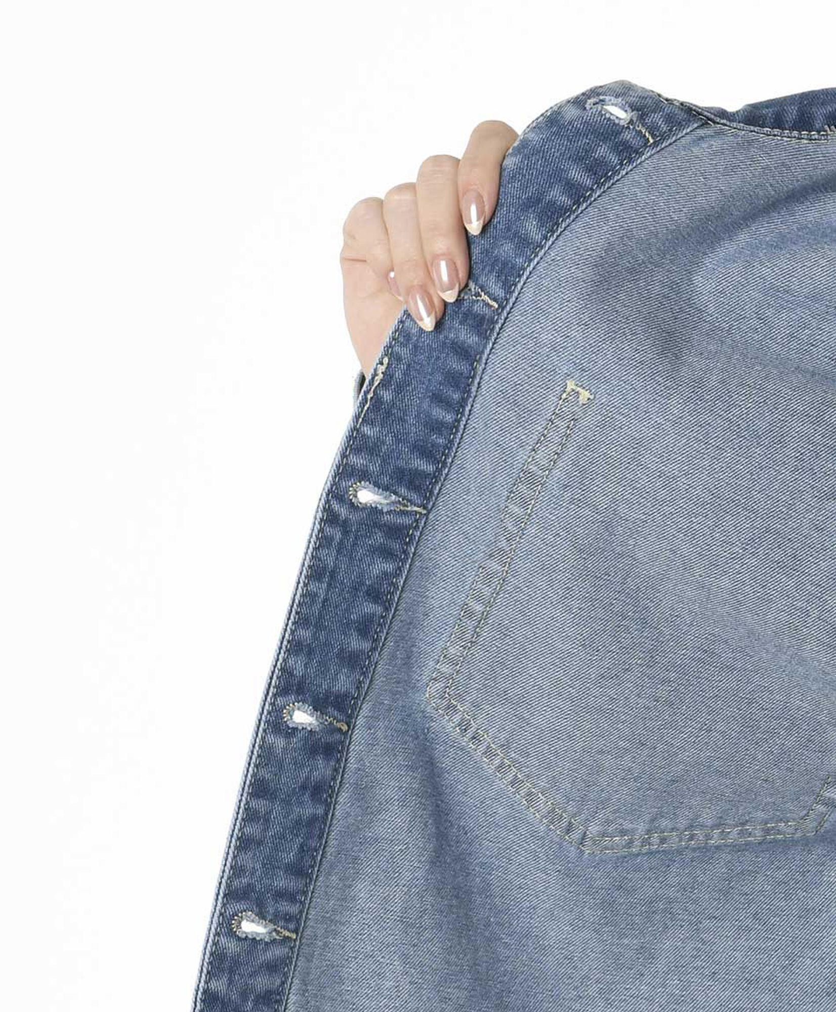 Chaqueta mujer denim crop azul Chaqueta mujer denim crop azul