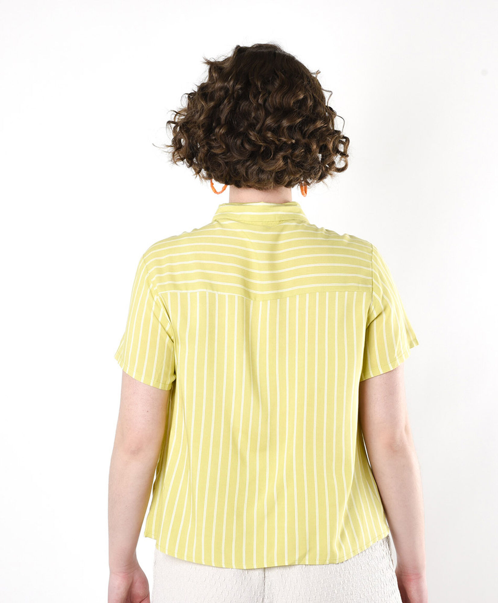 Blusa mujer líneas bolsillos Blusa mujer líneas bolsillos