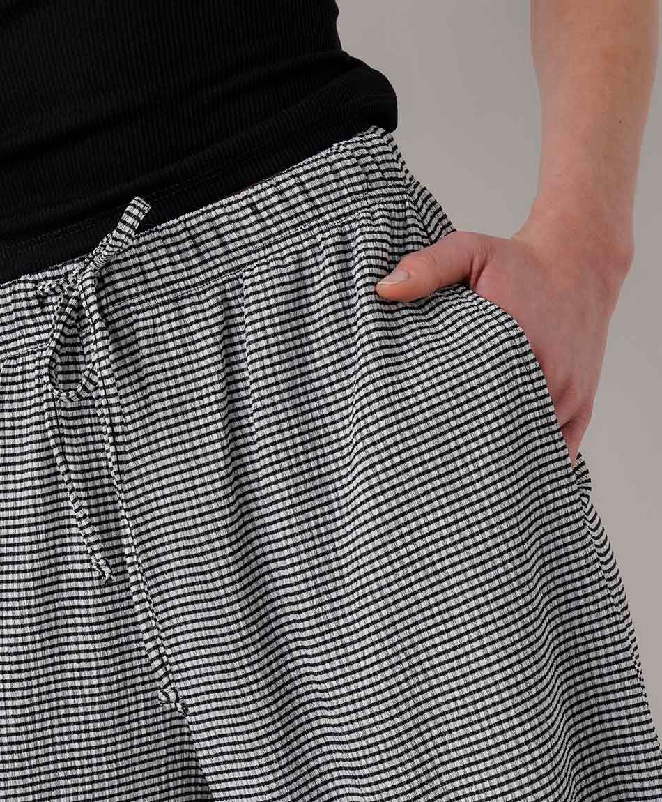 Pantal&oacute;n mujer balloon vichy
