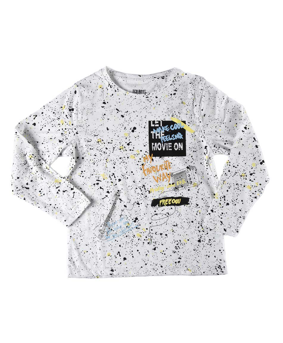 Polera estampada