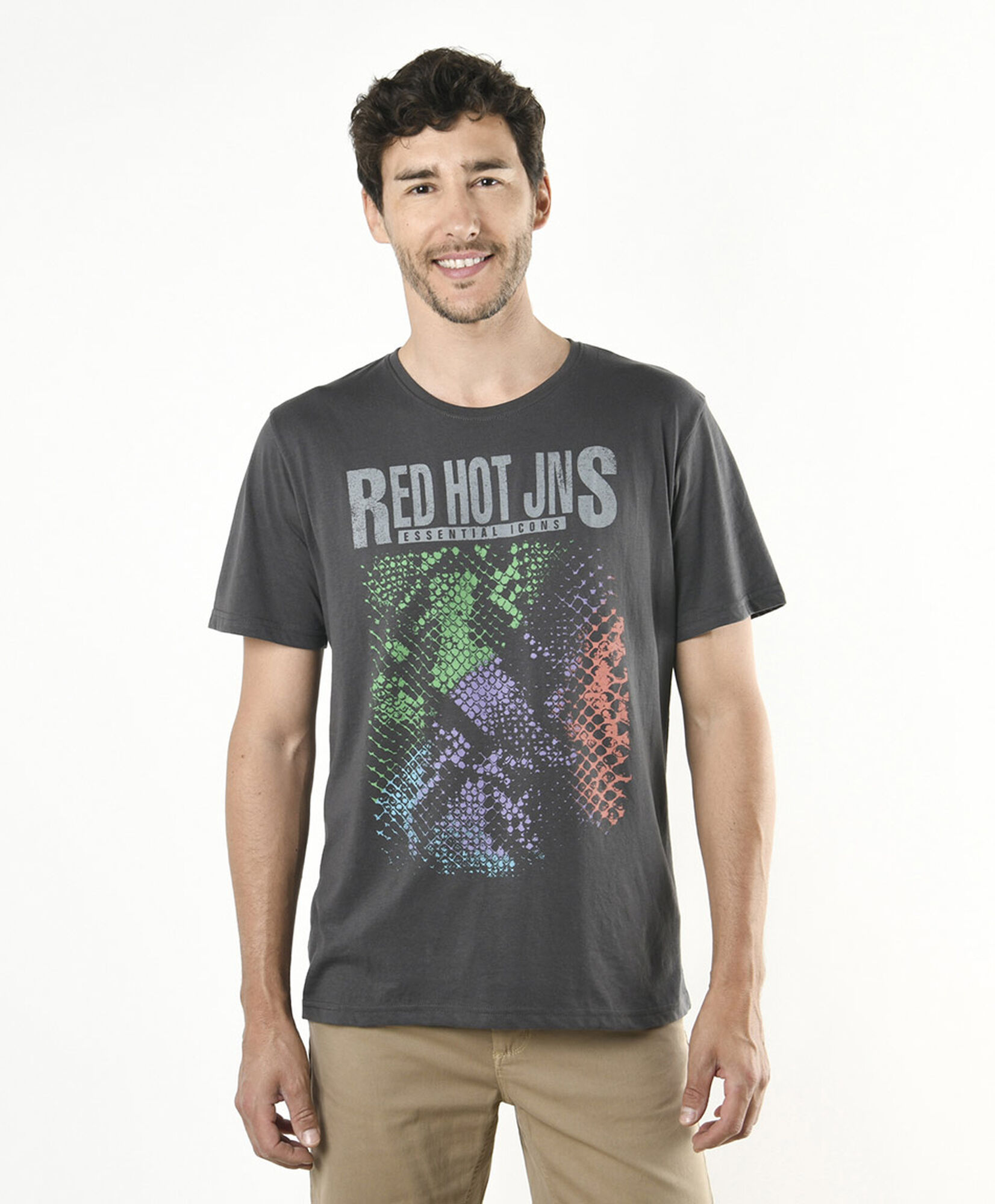 Polera hombre estampado colores Polera hombre estampado colores