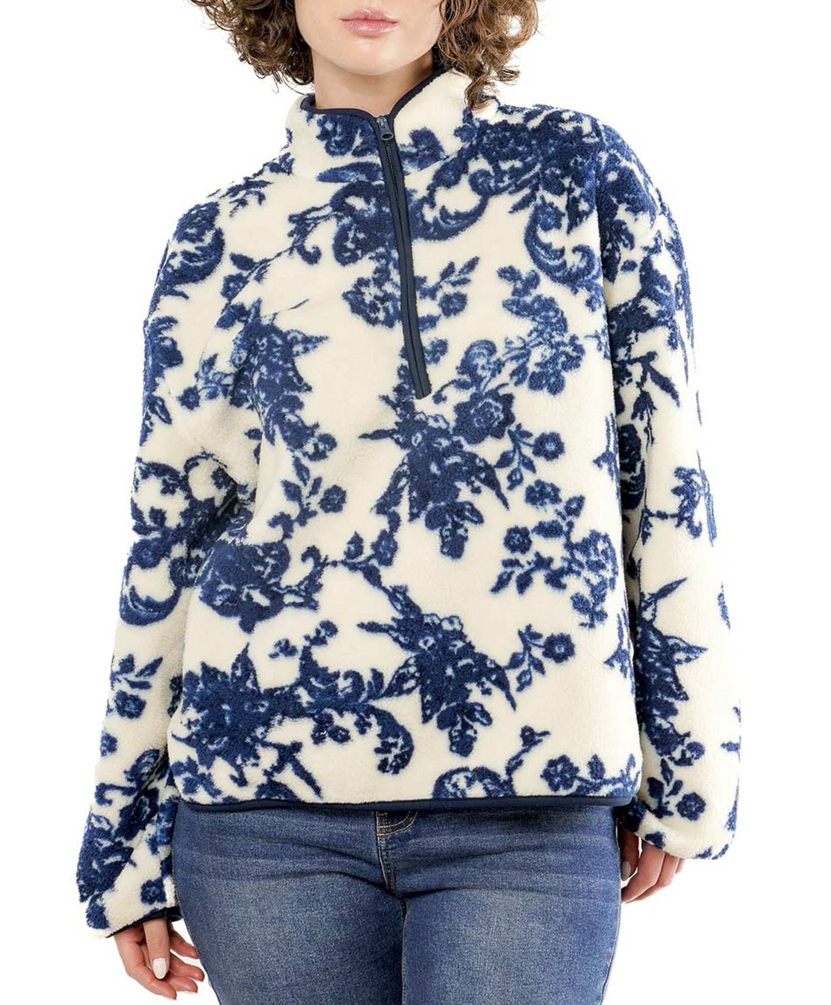 Polar mujer print floreado Polar mujer print floreado
