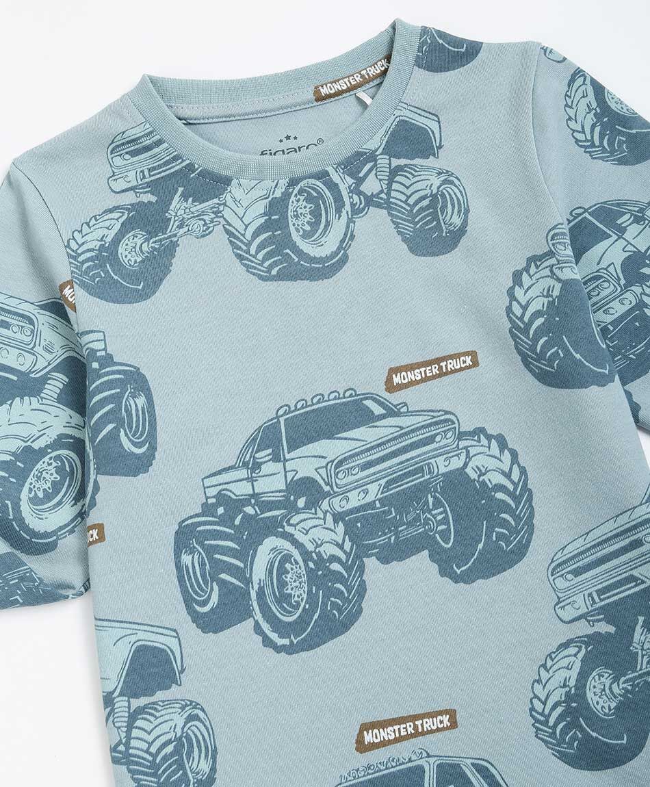 Poler&oacute;n beb&eacute; monster truck