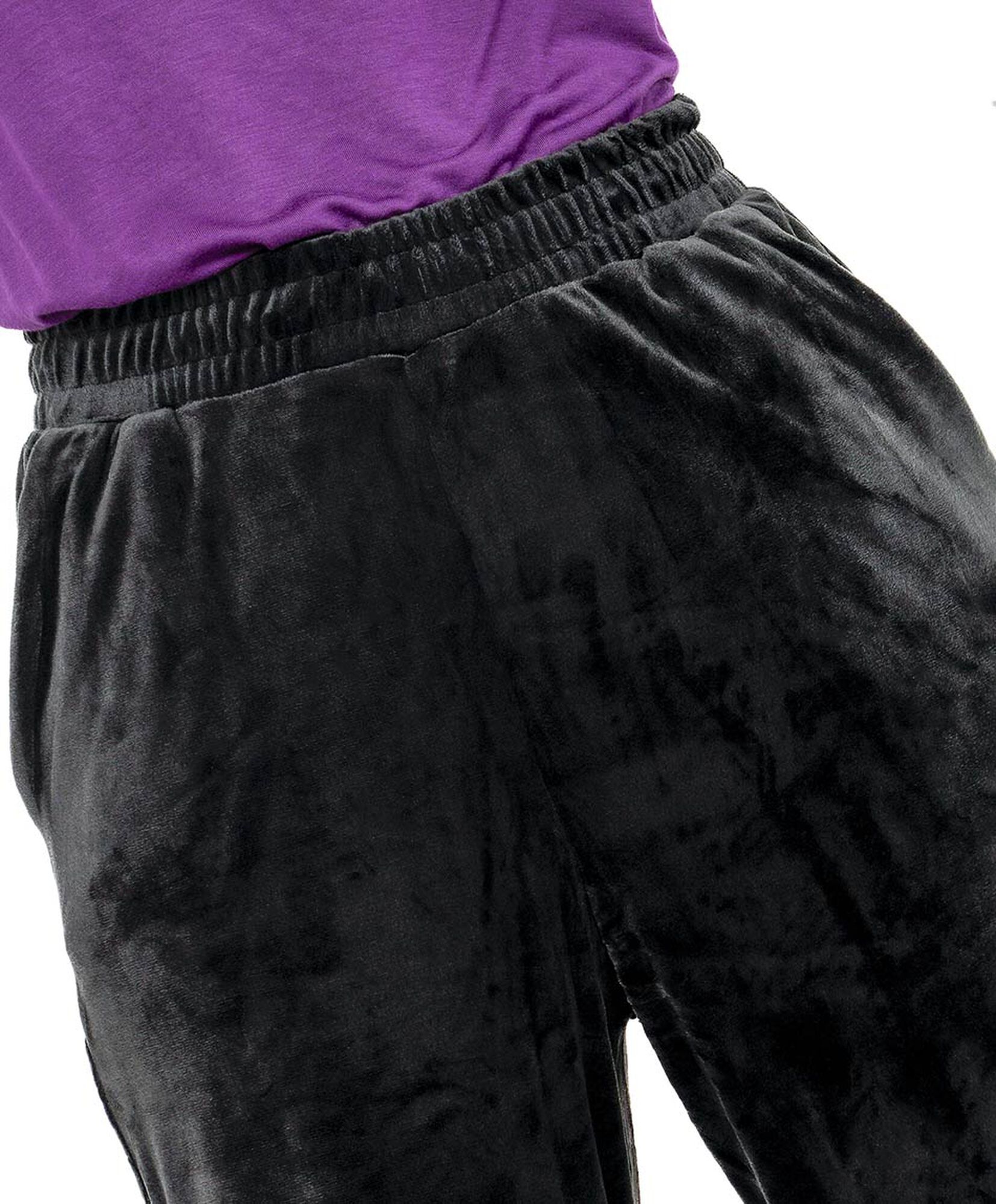 Pantalón deportivo mujer plush black Pantalón deportivo mujer plush black